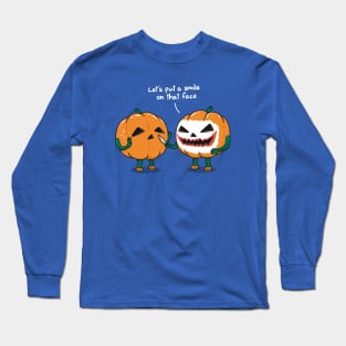 Smiley pumpkin Long Sleeve T-Shirt